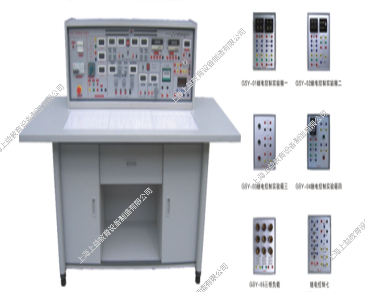 SYGJ-758A	高級(jí)電工實(shí)驗(yàn)室成套設(shè)備（帶智能功率表，功率因數(shù)表）