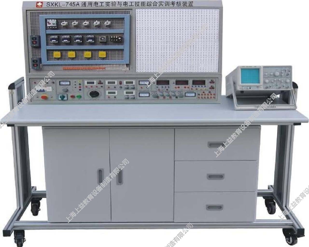 SYJNL-365B立式電工電子創(chuàng)新實(shí)驗與技能實(shí)訓(xùn)綜合考核裝置