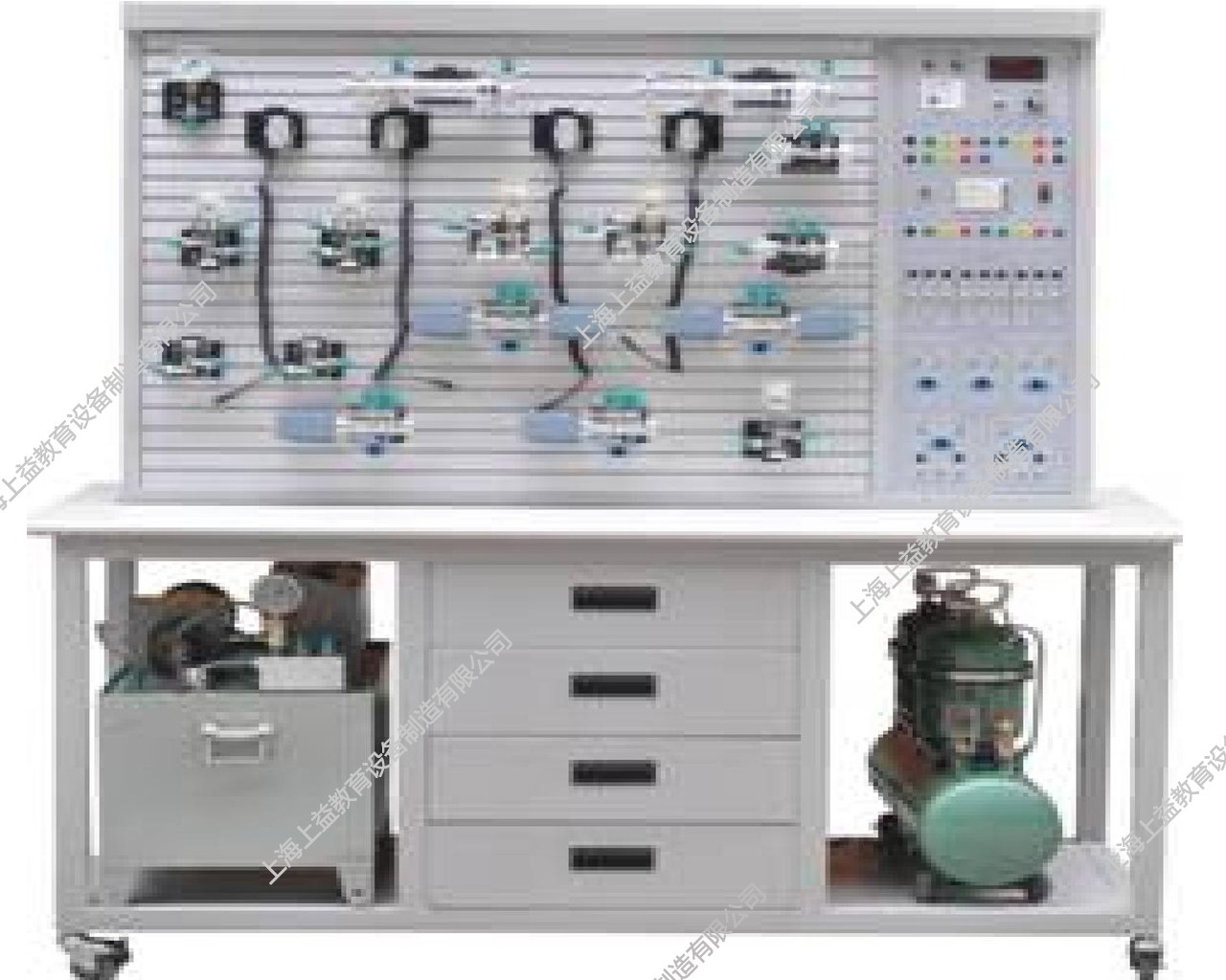 SYQYP-01B透明液壓與氣壓傳動PLC綜合實(shí)訓(xùn)裝置