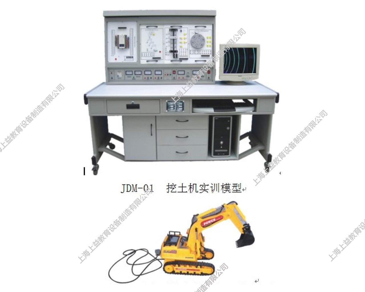 SYPLC-103B網(wǎng)絡(luò)型PLC可編程控制及單片機(jī)實驗開發(fā)系統(tǒng)綜合實驗裝置（立式、掛箱積木式）