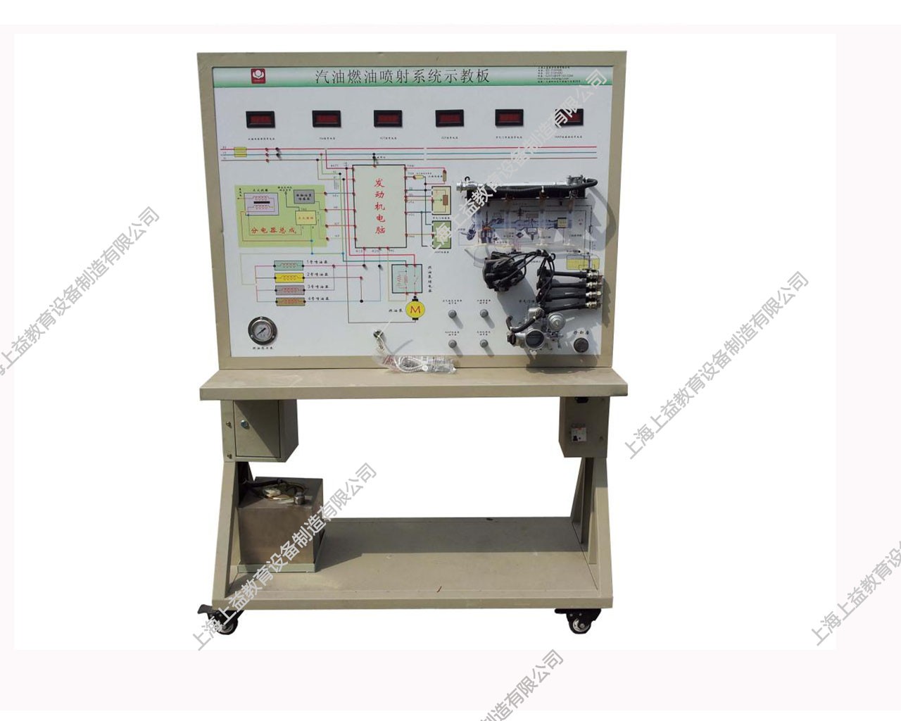 汽油發(fā)動(dòng)機(jī)電子燃油噴射系統(tǒng)示教板（豐田5A）