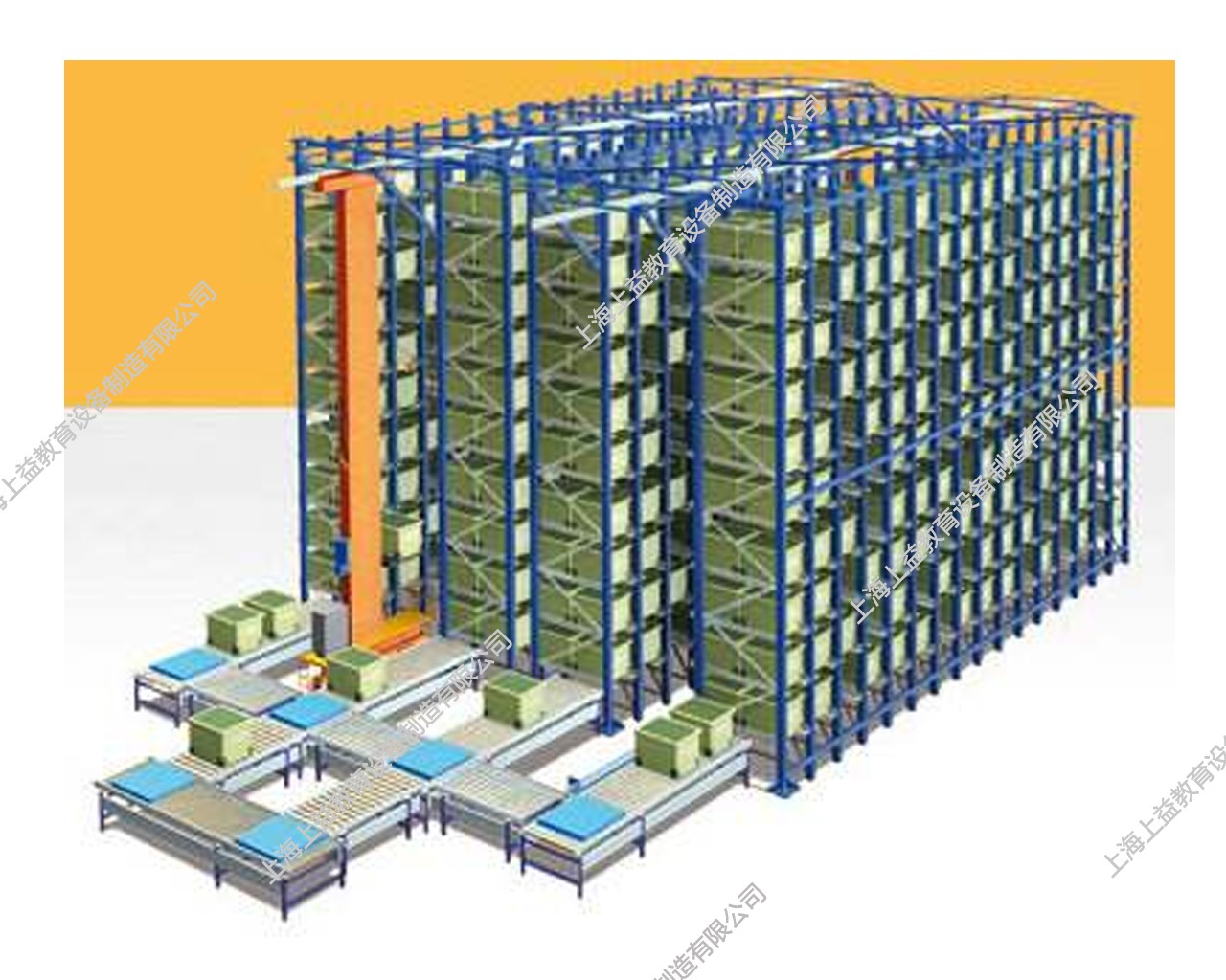 SYXDWL-01B自動化立體倉庫實(shí)訓(xùn)系統(tǒng)