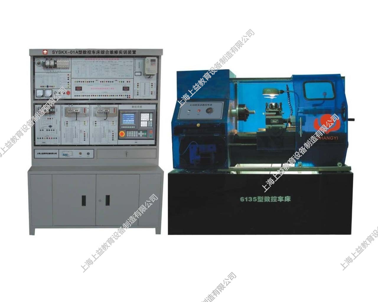 SYSKX-01A數控車床綜合維修實訓裝置（國產系統(tǒng)）